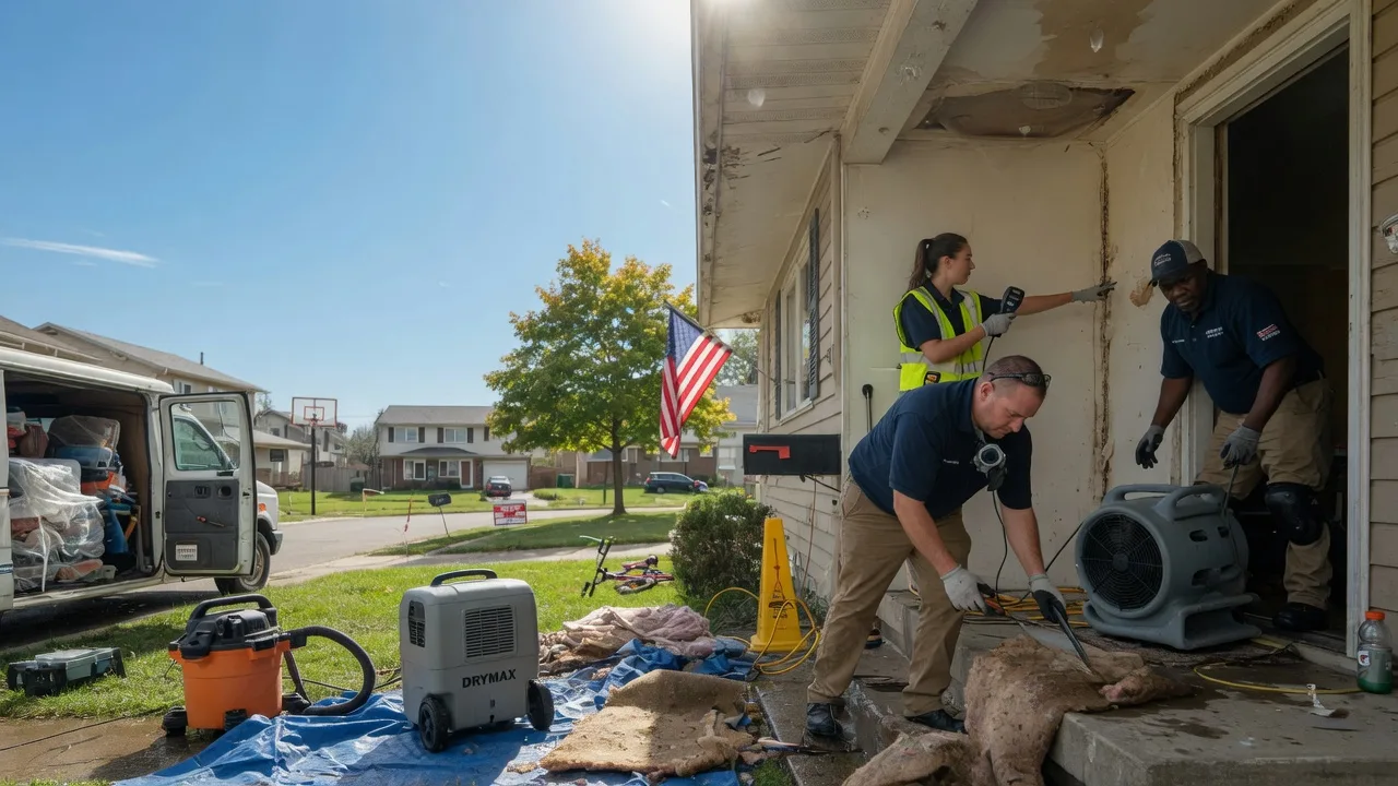 Water Damage Restoration in Emden, MO near me